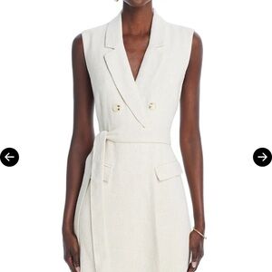 Aqua Bloomingdales Collared Dress